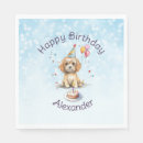 Recherche de shih tzu serviettes Aquarelle