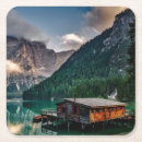 Recherche de montagnes dessous de verres Cabine