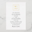 Recherche de nous nous marions invitations Minimaliste