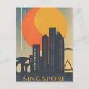 Recherche de vintage singapour cartes postales Rétro