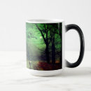 Recherche de lune effrayante tasses Nuit