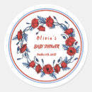 Recherche de poppy autocollants Rouge