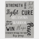 Recherche de guerrier de mélanome Cancer