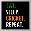 Recherche de cricket art Joueur de cricket