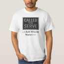 Recherche de mission homme tshirts Église