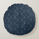 Recherche de motif japonais coussins Indigo