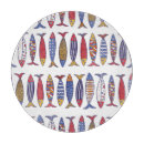 Recherche de sardines dessous de verres Dessiné à la main
