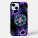 Recherche de conception de fractale iphone coques Coloré