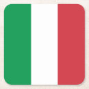 Recherche de drapeau italie dessous de verres Italien
