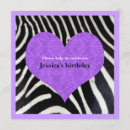 Recherche de zebra invitations Cool