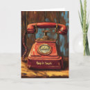 Recherche de appel vintage vœux cartes Téléphone
