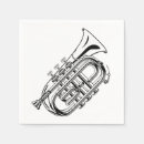 Recherche de trompette serviettes Dessin