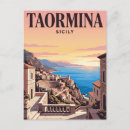 Recherche de taormine cartes postales Vintage