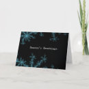 Recherche de salutations de saison vœux cartes Bleu
