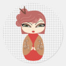 Recherche de kimono autocollants Poupée