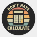 Recherche de de comptable autocollants Calculatrice