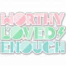 Recherche de profond autocollants Typographie