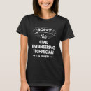 Recherche de génie civil tshirts Technicien