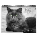 Recherche de chat noir calendriers Noir et blanc
