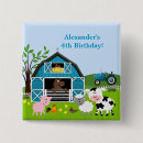 Recherche de animaux de ferme badges Pour enfants