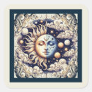 Recherche de lune jaune autocollants Espace