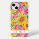 Recherche de peinture de tournesol iphone coques Jaune