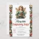 Recherche de ange de noël invitations Rétro