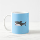 Recherche de dessin de requin tasses Grand blanc
