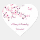 Recherche de sakura autocollants Blanc