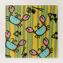 Recherche de crabe puzzles Fruits de mer