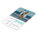 Recherche de pour la plage magnets Typographie