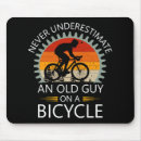 Recherche de vieil homme tapis souris Vélo