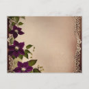 Recherche de clematis cartes postales Vintage