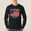 Recherche de citoyenneté tshirts Américain