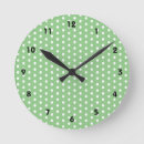 Recherche de à petits pois horloges Motif