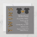 Recherche de cheetah baby shower invitations Guépard