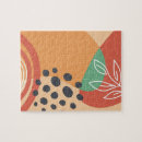 Recherche de organique puzzles Abstrait