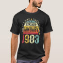 Recherche de 1983 hommes tshirts 40e