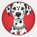 Recherche de chiot dalmatien autocollants Animal