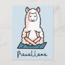 Recherche de funny llama cartes postales Yoga