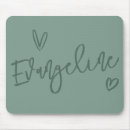 Recherche de typographie girly tapis souris Script