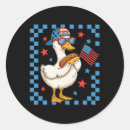 Recherche de hot dog drôle autocollants Drapeau américain
