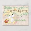 Recherche de pascua cartes postales Lapin
