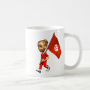 Recherche de tunisie drapeau tasses Pays
