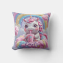 Recherche de licorne mignonne coussins De la licorne