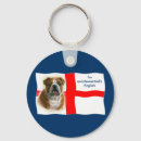 Recherche de drapeau anglais s porteclés Blanc