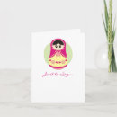 Recherche de babushka vœux cartes Matryoshka