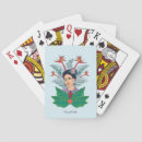 Recherche de kahlo frida de jeux de cartes Fleurs