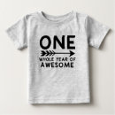 Recherche de impressionnant bébé tshirts Anniversaire