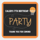 Recherche de basket balls autocollants Typographie